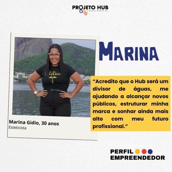 MArina Gidio, Esteticista