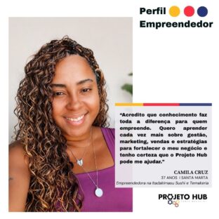 Camila daCruz, Itadakimasu Sushi e Temakeria