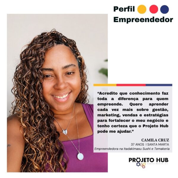 Camila daCruz, Itadakimasu Sushi e Temakeria